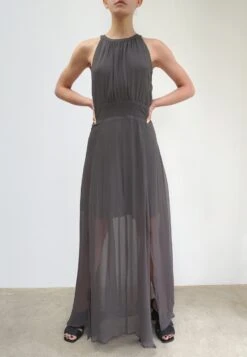 SIGN MAXI DRESS GUN METAL 11 SIGN MAXI DRESS GUN METAL -Religion Clothing 07ISGD72 GUNMETAL6