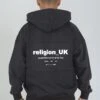 RELIGION UK ZIP UP HOODIE BLACK 2 RELIGION UK ZIP UP HOODIE BLACK -Religion Clothing 0 0006 60A7368 Noah Studio