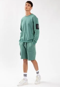 RECRUIT SWEAT WASHED PINE -Religion Clothing 12TREW24 WASHED PINE 8 full body