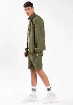 SHELL SHORTS OLIVE -Religion Clothing 12TSLP30 OLIVE 11 full body