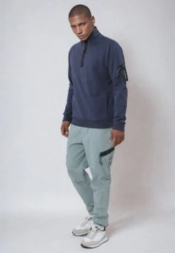 BENCH HALF ZIPS INDIGO -Religion Clothing 13TBNW65 INDIGO 2