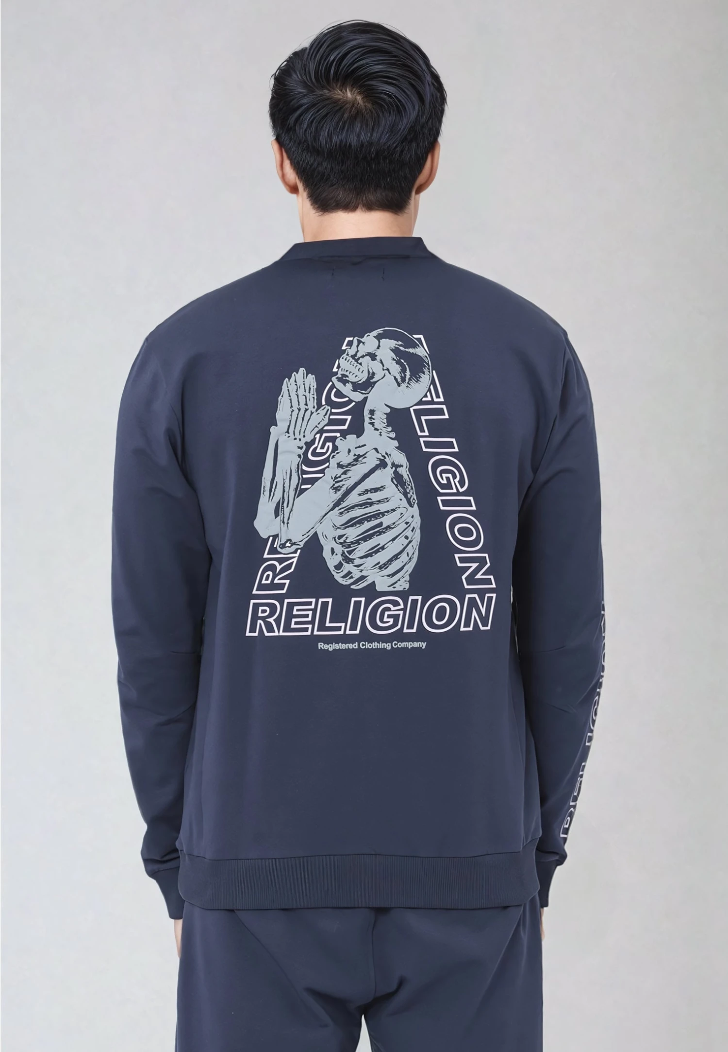 PYRAMID HALF ZIPS INDIGO 3 PYRAMID HALF ZIPS INDIGO