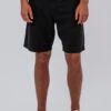 ELASTICATED LONGLINE CHINO SHORTS BLACK -Religion Clothing 15EELP24ELASTICATEDLONGLINECHINOSHORTSBLACK 1 eebbce5b d97e 4acf 87ed 447a0929fdea