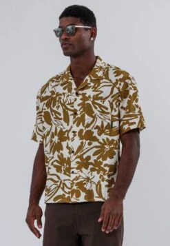 ART SHIRT RUST & WHITE -Religion Clothing 15HARH05ARTSHIRTRUSTWHITE 1