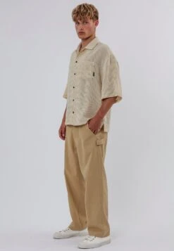 BRAILLE SHIRT OFF WHITE & SOFT KHAKI 13 BRAILLE SHIRT OFF WHITE & SOFT KHAKI -Religion Clothing 15HBAH60BRAILLESHIRTOFFWHITESOFTKHAKI 8