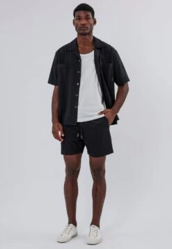 MONACO DOUBLE POCKET HOLIDAY SHIRT MIDNIGHT 15 MONACO DOUBLE POCKET HOLIDAY SHIRT MIDNIGHT -Religion Clothing 15HDBH14DOUBLEPOCKETSHIRTMIDNIGHT 34