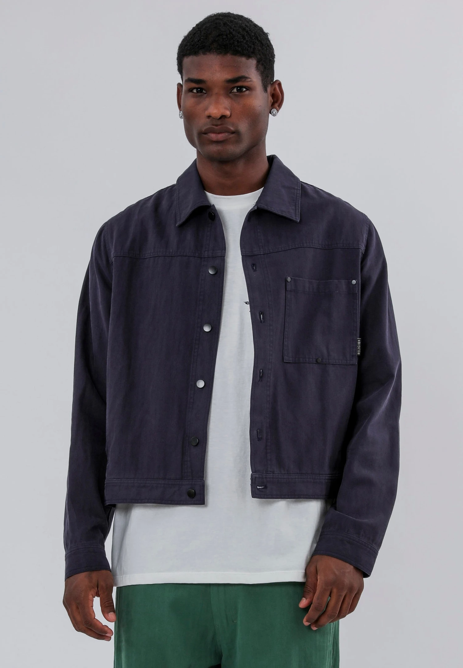 DENIM JACKET ROYAL BLUE 4 DENIM JACKET ROYAL BLUE - Image 2