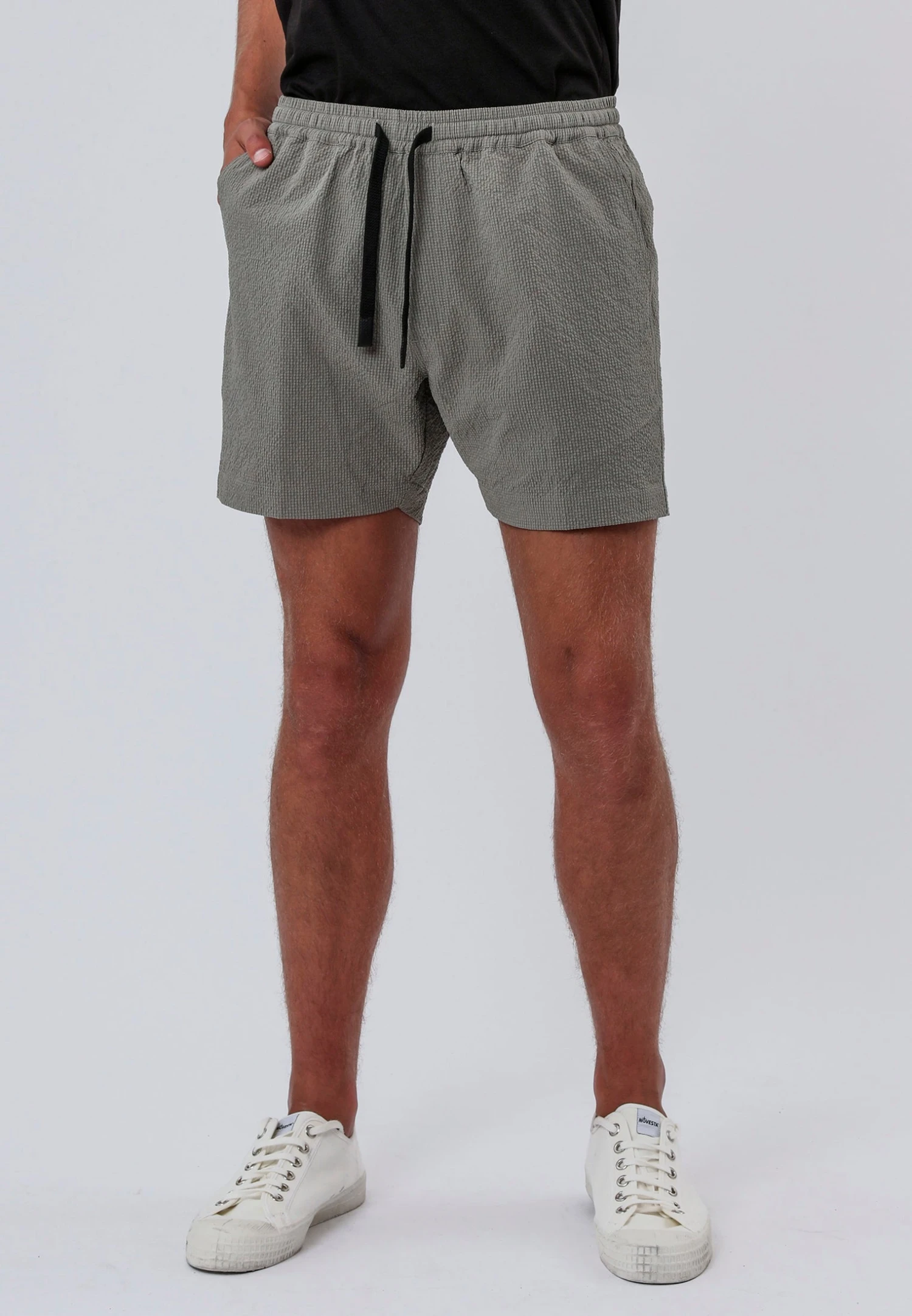MYKONOS ELASTICATED CHINOS HOLIDAY SHORT MOSS GREEN 5 MYKONOS ELASTICATED CHINOS HOLIDAY SHORT MOSS GREEN - Image 3