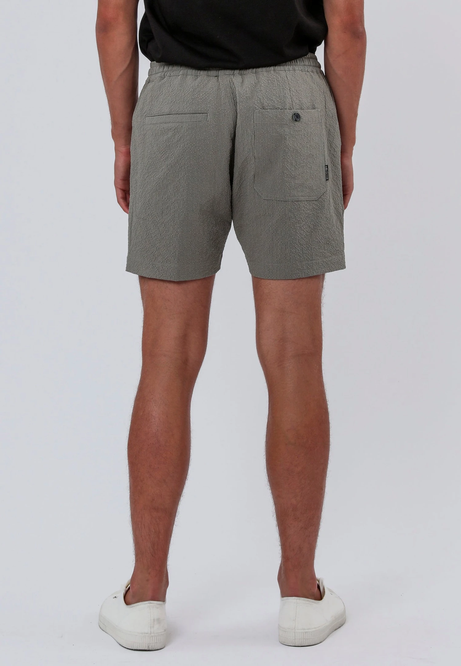 MYKONOS ELASTICATED CHINOS HOLIDAY SHORT MOSS GREEN 6 MYKONOS ELASTICATED CHINOS HOLIDAY SHORT MOSS GREEN - Image 4