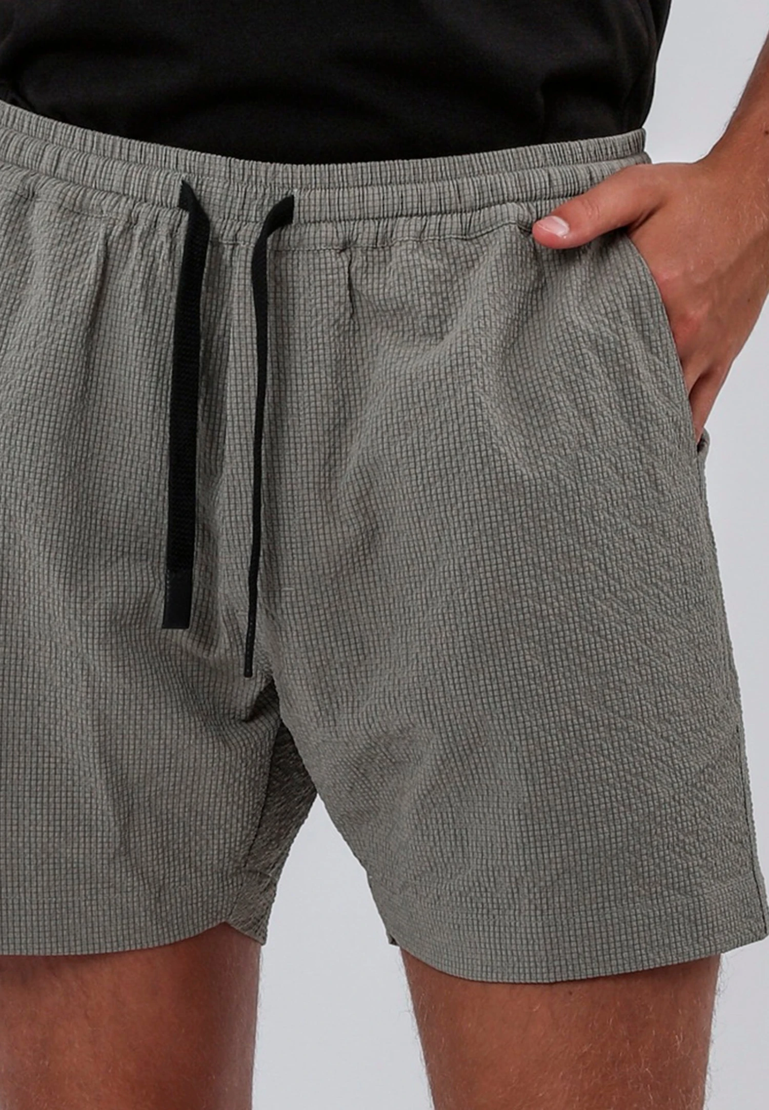 MYKONOS ELASTICATED CHINOS HOLIDAY SHORT MOSS GREEN 4 MYKONOS ELASTICATED CHINOS HOLIDAY SHORT MOSS GREEN - Image 2