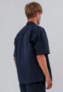 SAINT-TROPEZ LIGHTWEIGHT HOLIDAY SHIRT MIDNIGHT -Religion Clothing 15HLWH11LIGHTWEIGHTSHIRTMIDNIGHT 14