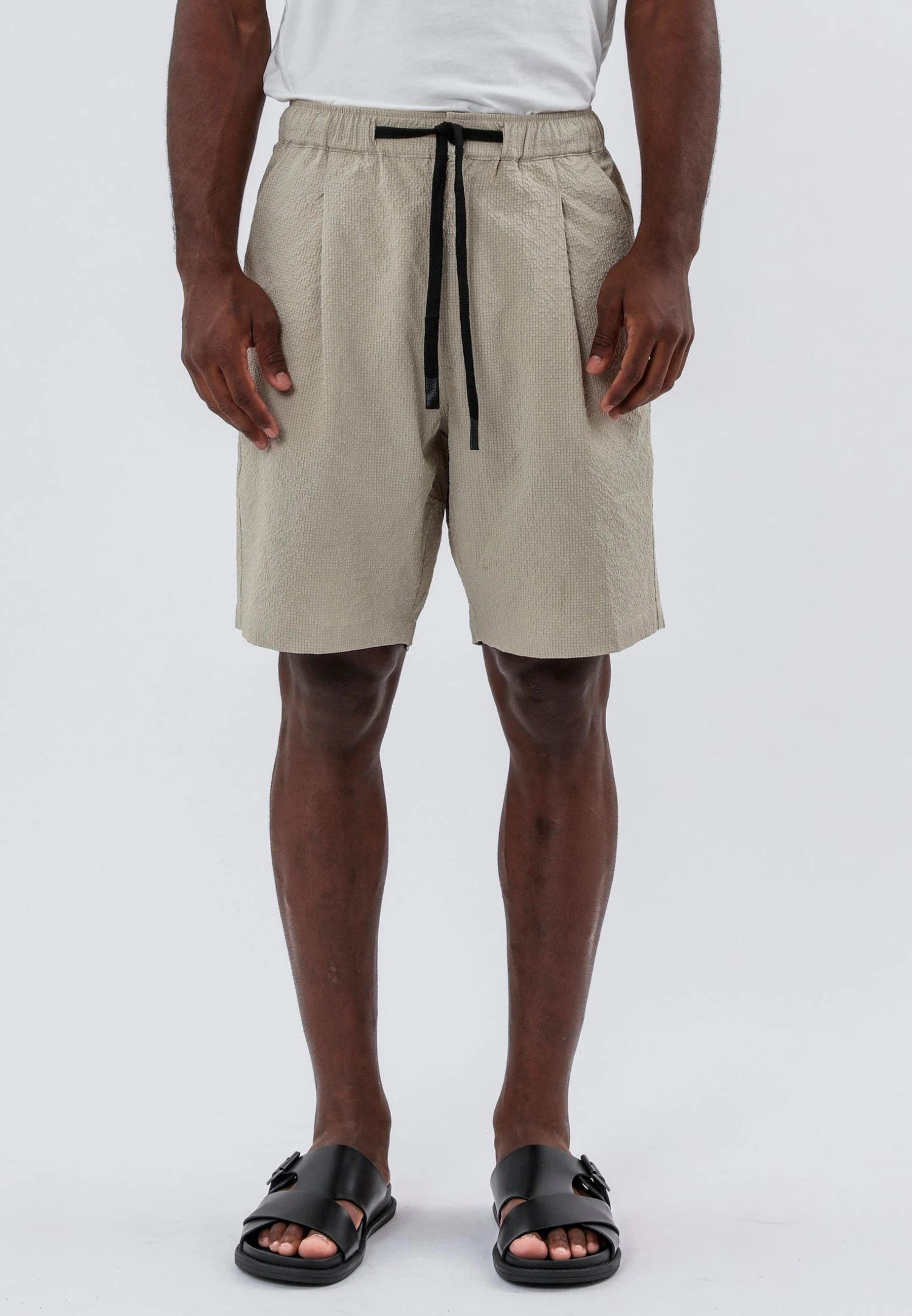 MONACO PLEATED LINEN BLEND HOLIDAY SHORTS SHELL 4 MONACO PLEATED LINEN BLEND HOLIDAY SHORTS SHELL - Image 2