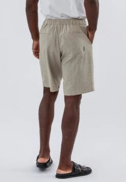 MONACO PLEATED LINEN BLEND HOLIDAY SHORTS SHELL 14 MONACO PLEATED LINEN BLEND HOLIDAY SHORTS SHELL -Religion Clothing 15HPAP66PLEATEDSHORTSHELL 24