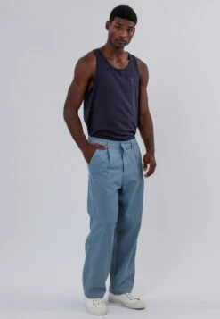 PLEATED DENIM BLUE -Religion Clothing 15HPEP35PLEATEDDENIMBLUEWASH 2