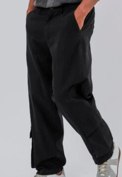 SAFARI CARGO TROUSERS BLACK -Religion Clothing 15HSFP09SAFARICARGOBLACK 12