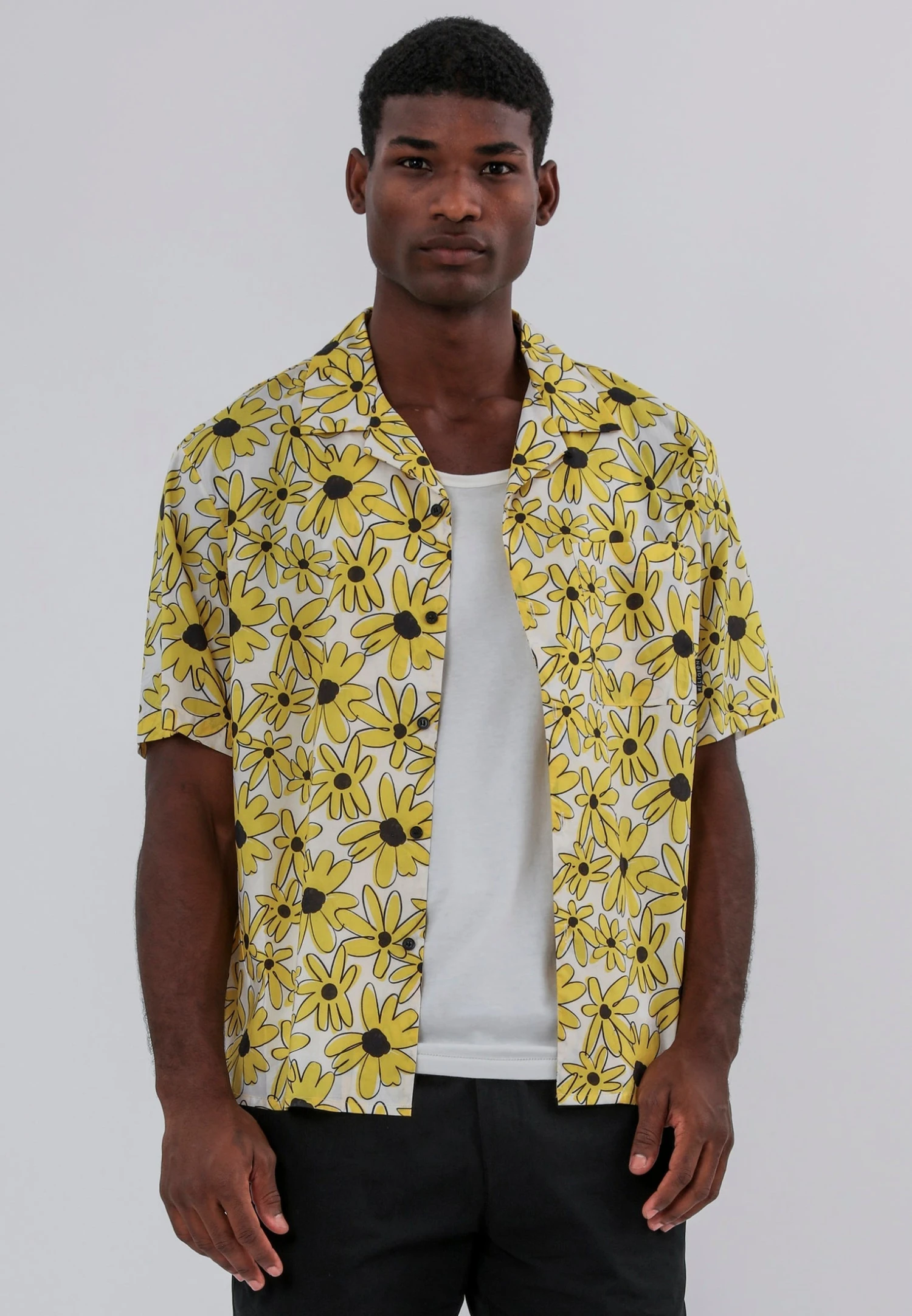 SUNSHINE SHIRT YELLOW & WHITE 3 SUNSHINE SHIRT YELLOW & WHITE