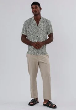 STROKE SHIRT WHITE & GREEN -Religion Clothing 15HSTH21STROKESHIRTWHITEGREEN 6