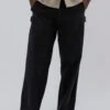 WORK WEAR C PANTS BLACK 2 WORK WEAR C PANTS BLACK -Religion Clothing 15HWWP38WORKWEARCPANTBLACK 3