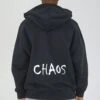 EMBROIDERY CHAOS HOODIE BLACK -Religion Clothing 15TECJ584