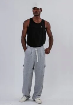 RELAXED CARGO PANTS GREY MARL -Religion Clothing 15TRXP39RELAXEDCARGOPANTBLACK 23