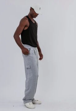 RELAXED CARGO PANTS GREY MARL -Religion Clothing 15TRXP39RELAXEDCARGOPANTBLACK 6