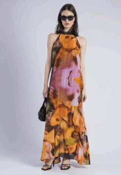 GLOW DRESS OBSCURE ORANGE