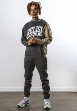 SPLIT SWEAT COAL 13 SPLIT SWEAT COAL -Religion Clothing 33TSLW67 SPLITSWEAT COAL FAWN5