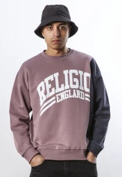 SPLIT SWEAT DEEP MAUVE