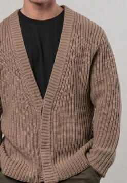 BUTTON CARDI FAWN -Religion Clothing 34HBNC42FAWN4