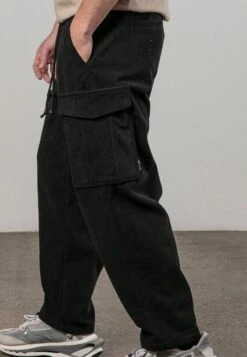 CORD LOUNGE PANTS BLACK -Religion Clothing 34HCDP48BLACK4