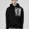 RIPPED HOODIE BLACK -Religion Clothing 34TRPW74BLACK