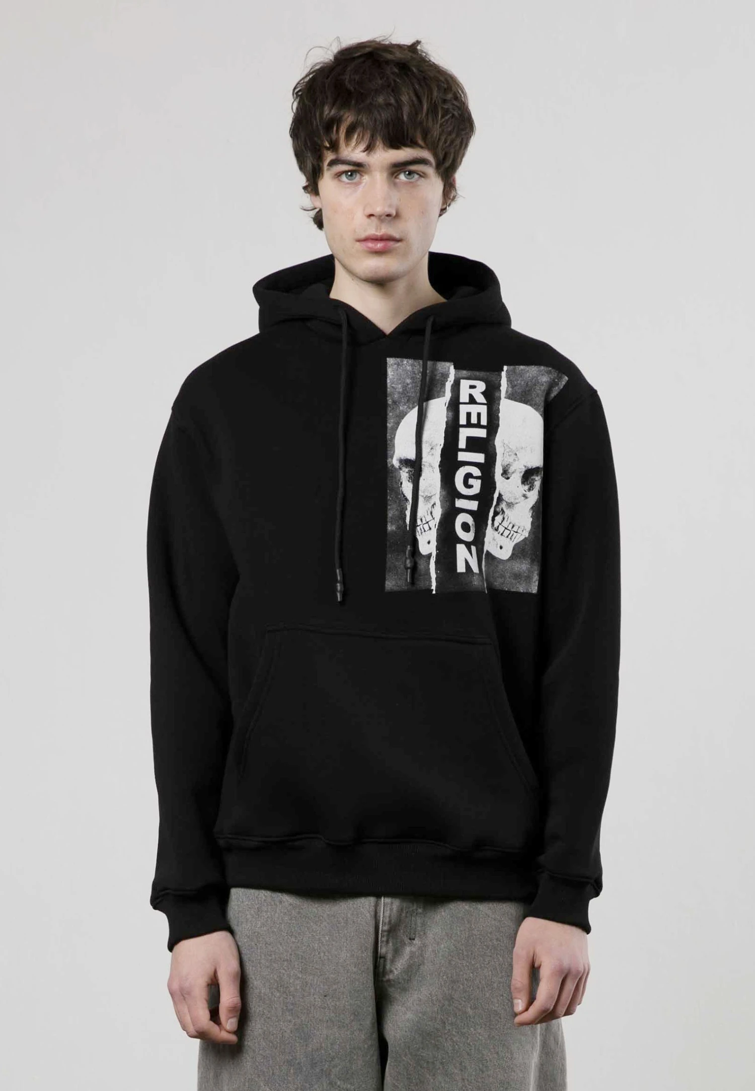 RIPPED HOODIE BLACK 3 RIPPED HOODIE BLACK