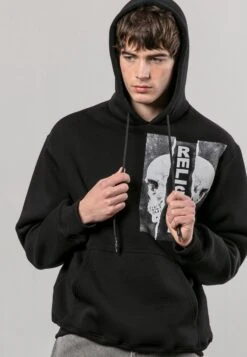 RIPPED HOODIE BLACK 12 RIPPED HOODIE BLACK -Religion Clothing 34TRPW74BLACK4