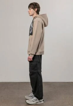 RIPPED HOODIE FAWN -Religion Clothing 34TRPW74FAWN5