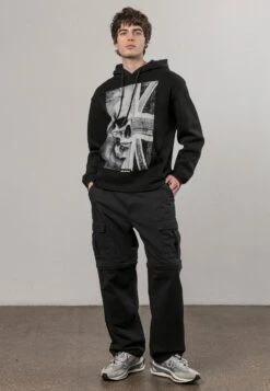 UNION JACK HOODIE BLACK -Religion Clothing 34TUOW74BLACK2