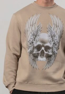 WINGS SKULL SWEAT FAWN -Religion Clothing 34TWKW70FAWN2