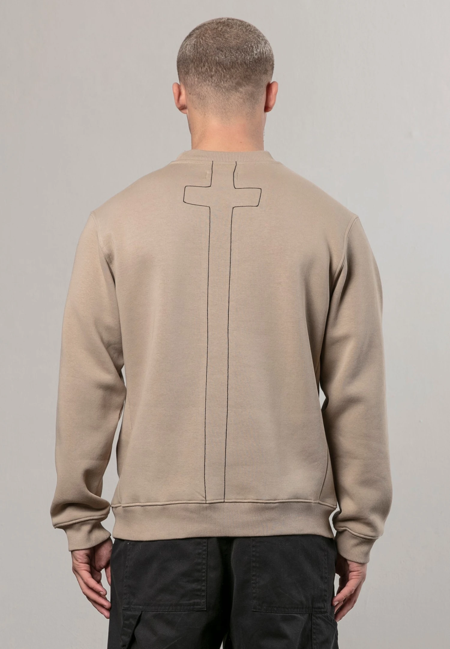 XRAY SKEL N SNAKE SWEAT FAWN 4 XRAY SKEL N SNAKE SWEAT FAWN - Image 2