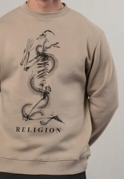 XRAY SKEL N SNAKE SWEAT FAWN 11 XRAY SKEL N SNAKE SWEAT FAWN -Religion Clothing 34TXSW70FAWN4