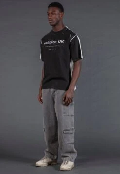 MULTI POCKET CARGO QUANTUM PANT WASHED CHARCOAL -Religion Clothing 35HMPP10MULTYPOCKETCARGOQUANTUMPANTWASHEDCHARCOAL 2836 1