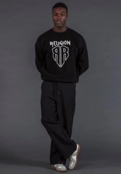 SHIELD CREW NECK SWEAT BLACK -Religion Clothing 35TSHW67SHIELDSWEATBLACK 3239