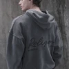 EMBROIDERED HOODIE BLACK ACID WASH -Religion Clothing 3 f2655deb 2048 4ee8 a4ac 9e08d62f2715