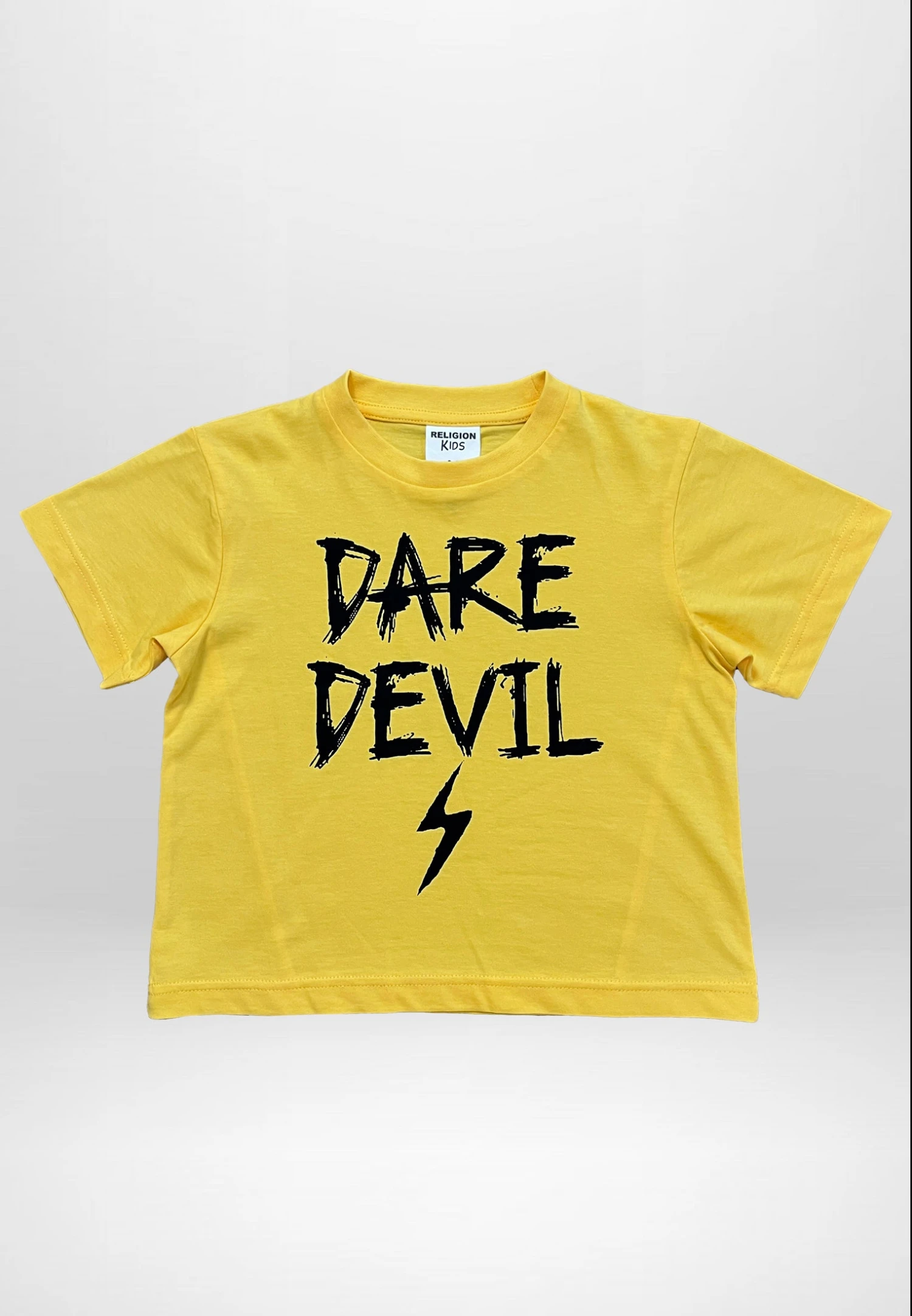 Kids DARE DEVIL GIRLS T-SHIRT YELLOW 4 Kids DARE DEVIL GIRLS T-SHIRT YELLOW - Image 2