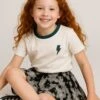 Kids LIGHTNING BOLT GIRLS T-SHIRT BOTTLE GREEN -Religion Clothing 514LGN05 GREEN 1