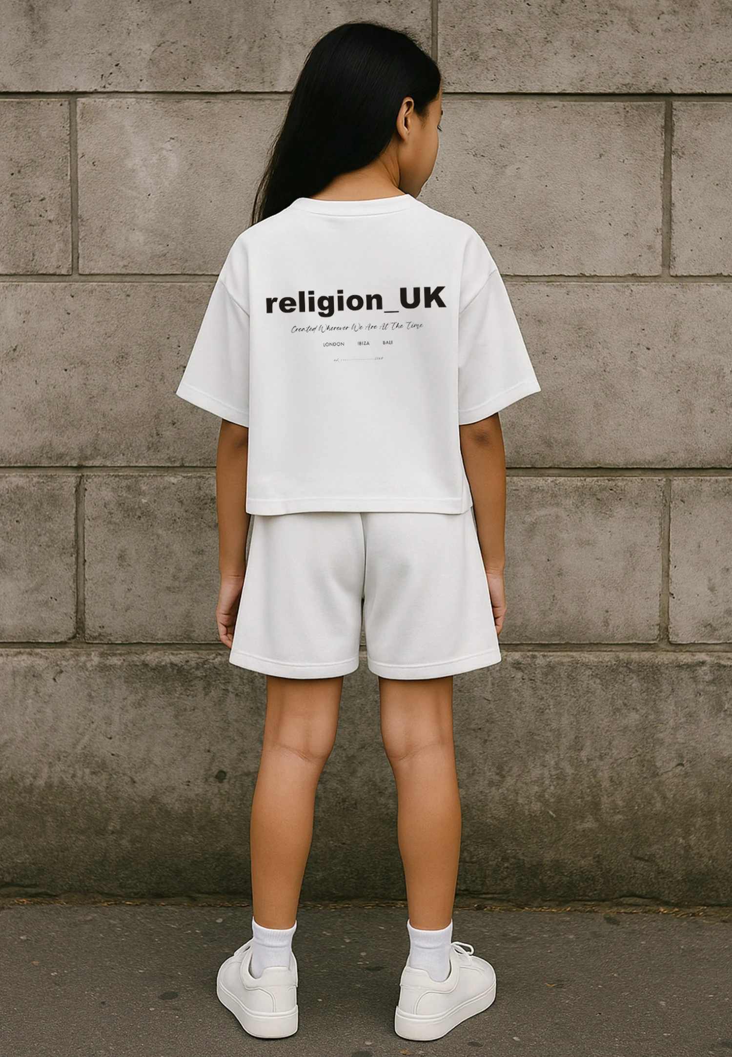 Kids RELIGION GIRLS OVERSIZED T-SHIRT WHITE 5 Kids RELIGION GIRLS OVERSIZED T-SHIRT WHITE - Image 3