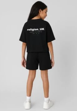 Kids RELIGION GIRLS OVERSIZED T-SHIRT BLACK -Religion Clothing 514RUN70BLACK2