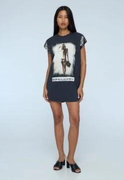 F_YOU DRESS WASHED BLACK -Religion Clothing 54BFYD196