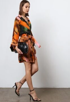 LUSTER TUNIC OBSCURE ORANGE -Religion Clothing 54ILUD08OBSCUREORANGE2