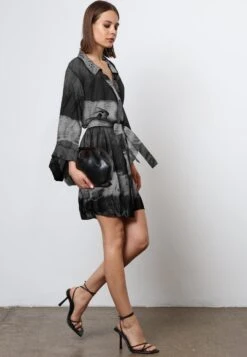 LUSTER TUNIC ELECTRA BLACK 10 LUSTER TUNIC ELECTRA BLACK -Religion Clothing 54ILUD08TIEDYEBLACK2