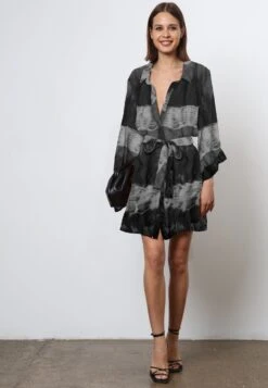 LUSTER TUNIC ELECTRA BLACK 11 LUSTER TUNIC ELECTRA BLACK -Religion Clothing 54ILUD08TIEDYEBLACK3