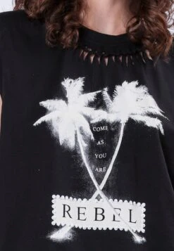 FLINT T-SHIRT BLACK -Religion Clothing 55BFTT04BLACK5